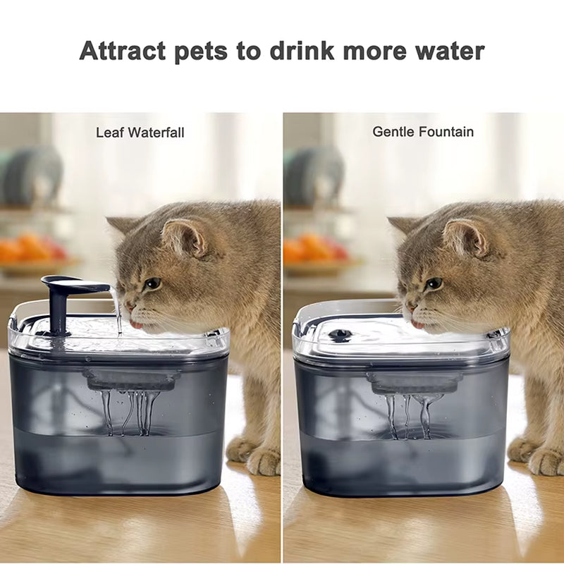 Fuente de agua automática inteligente para mascotas